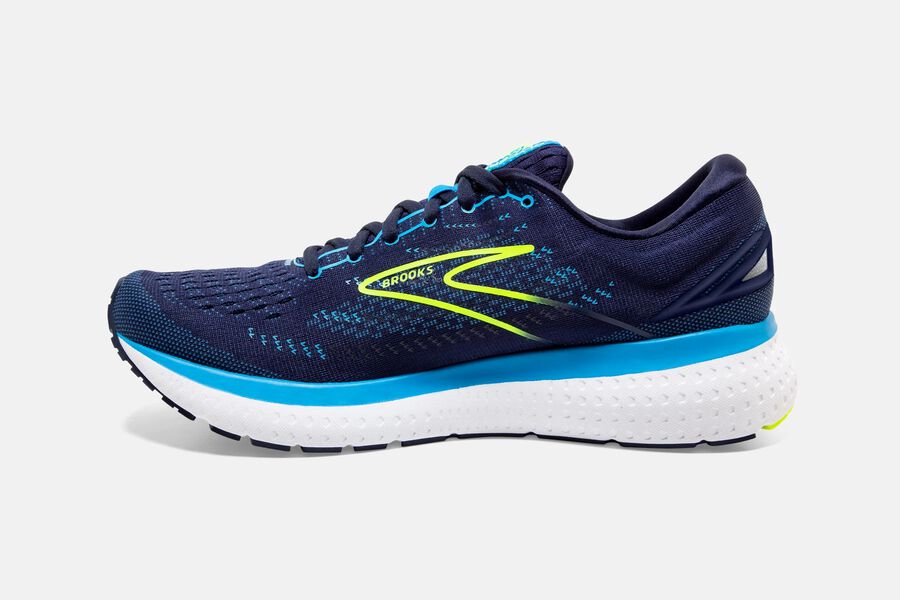 Brooks Running Shoes Mens Navy/Blue - Glycerin 19 Road - 7061-NOEIW